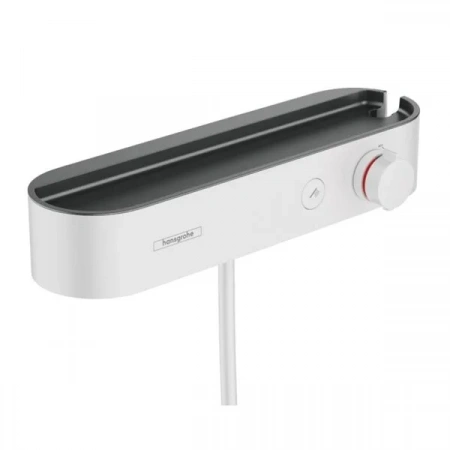 Фото термостатический смеситель для душа hansgrohe shower tablet select 24360700