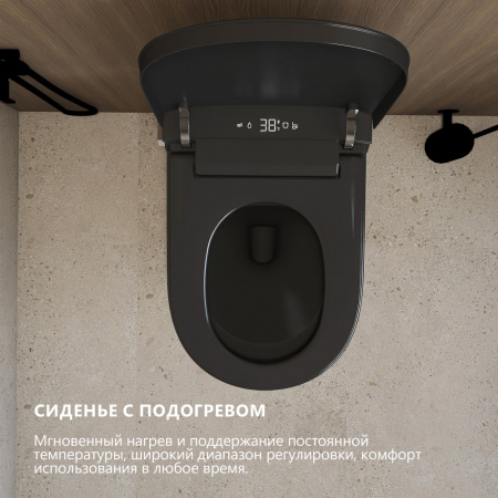 Фото унитаз подвесной abber bequem ac1121smb