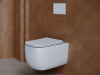 Фото унитаз подвесной, безободковый ceramicanova noel cn3013