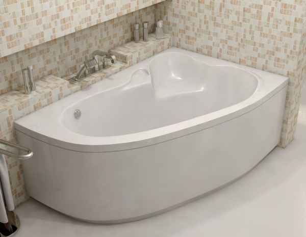 Фото акриловая ванна relisan ariadna 145x95 см r