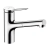 Фото смеситель для кухонной мойки hansgrohe zesis 74803000