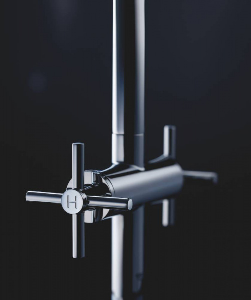Фото смеситель для раковины grohe atrio new 21019gl3, цвет: прохладный восход солнца