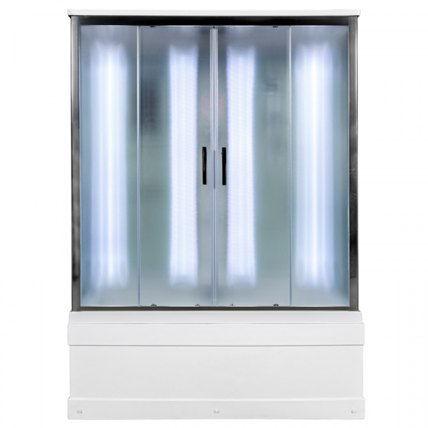 Фото душевая кабина dto 90x170 см em4517led+gm с гидромассажем