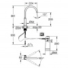 Фото кран для кухни grohe blue pure mono 30387000