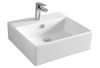 Раковина накладная ArtCeram Quadro 50 см QUL002 01 00