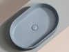 Фото раковина накладная ceramicanova element 60.8 см, цвет: серый cn6048mhl
