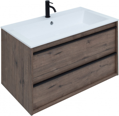Фото тумба под раковину aquanet lino 90 см 253913