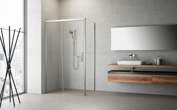 Фото душевая дверь radaway idea kdj 110 см 387041-01-01l/r