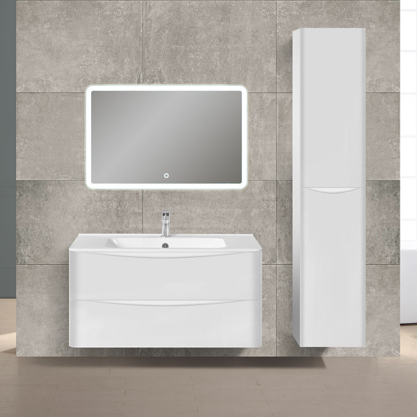 Фото тумба под раковину vincea paola 100 см vmc-2p100gw