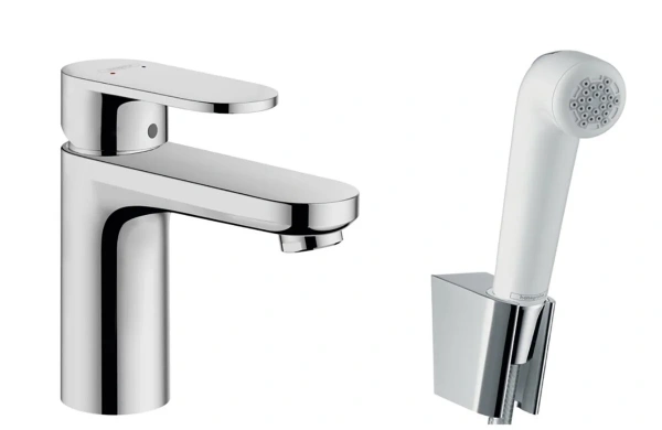 Фото смеситель для раковины hansgrohe vernis blend 71215000