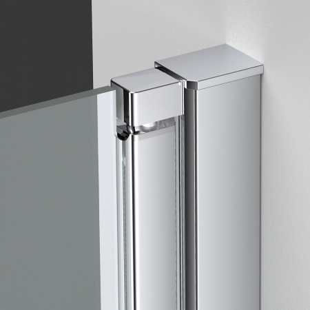 Фото душевая дверь vincea alpha 75 см vdp-3al750mt