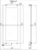 Фото электрический полотенцесушитель allen brau infinity 100x44 см 00288919