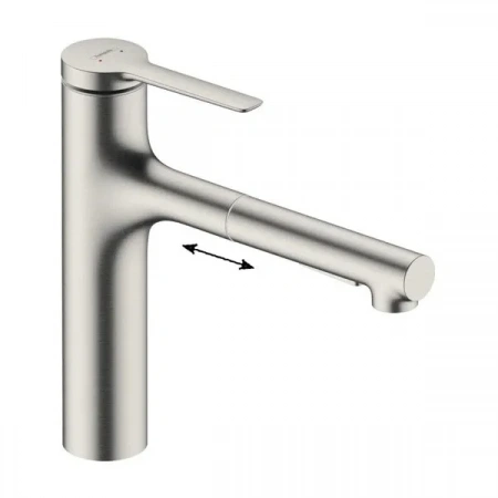 Фото смеситель для кухонной мойки hansgrohe zesis 74804800