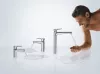 Фото смеситель для раковины hansgrohe talis e 71715000