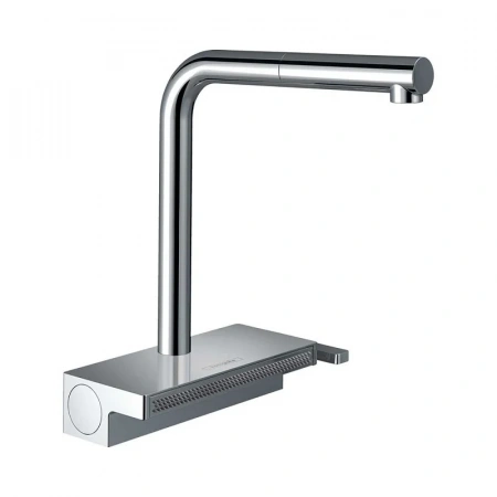 Фото смеситель для кухонной мойки hansgrohe aquno select 73836000