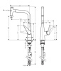 Фото смеситель для кухни hansgrohe talis select s 72821000