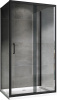 Душевое ограждение Abber Schwarzer Diamant 140x100 см AG30140B-S100B-S100B