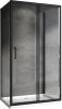 Душевое ограждение Abber Schwarzer Diamant 120x70 см AG30120B-S70B-S70B
