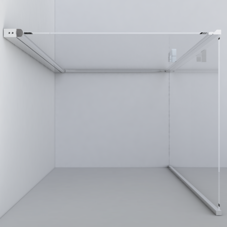 Фото душевой уголок vincea orta 90x90 см vsr-1o9090clb