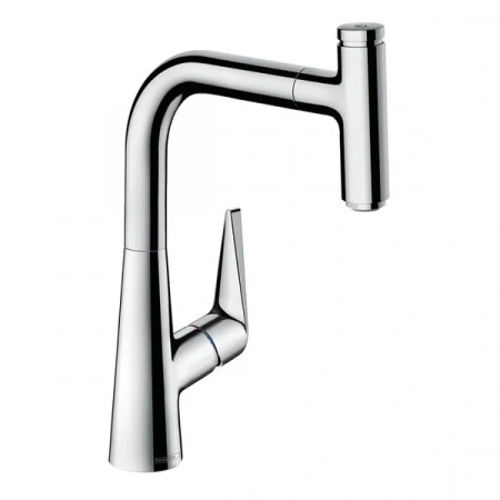 Фото смеситель для кухонной мойки hansgrohe talis select 73853000