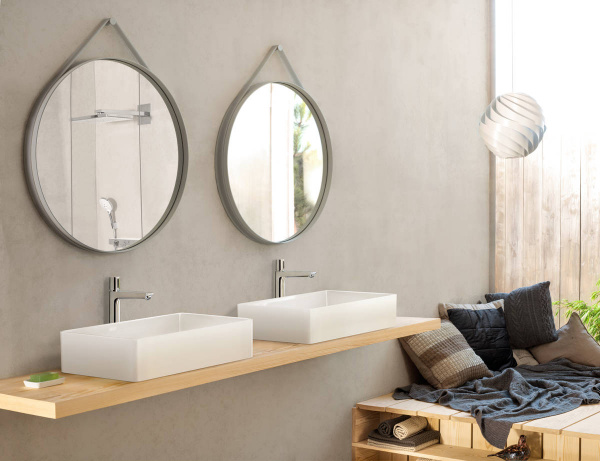 Фото смеситель для раковины hansgrohe talis select e 71752000