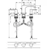 Фото смеситель для раковины hansgrohe vivenis 75033670