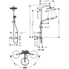 Фото душевая стойка hansgrohe croma select s 26891990