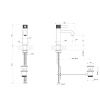 Фото смеситель для раковины gessi inciso 58001#299