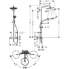 Фото душевая стойка hansgrohe croma select s 26891990