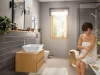 Фото смеситель для раковины hansgrohe rebris e 72581000