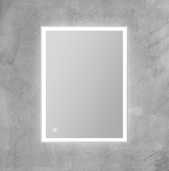 Фото зеркало с подсветкой belbagno 60 см spc-grt-600-800-led-tch