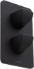 Фото смеситель для душа allen brau infinity 5.21116-31 черный матовый