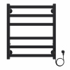 Электрический полотенцесушитель Azario Palermo 50x60 см цвет: черный AZ83856B