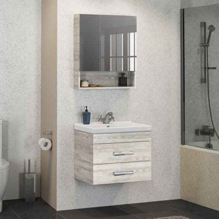 Фото зеркальный шкаф comforty никосия 60 см 4138878