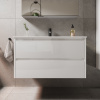 Фото тумба под раковину sancos libra 90 см, цвет: белый lb90w