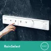 Фото термостатический смеситель для душа hansgrohe rainselect 15382700