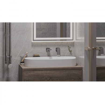 Фото раковина накладная whitecross moonstone 70 см 0731.070035.200