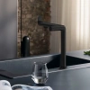 Фото смеситель для кухонной мойки hansgrohe aqittura sodasystem 76810670