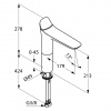 Фото смеситель для раковины kludi ambienta 532960575