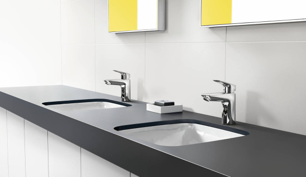 Фото смеситель для раковины hansgrohe logis 71100000