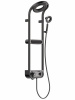 Душевая стойка AQUAme AQM8004B, цвет : черный