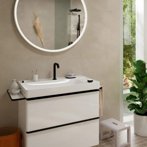 Фото смеситель для раковины hansgrohe tecturis s 73353670