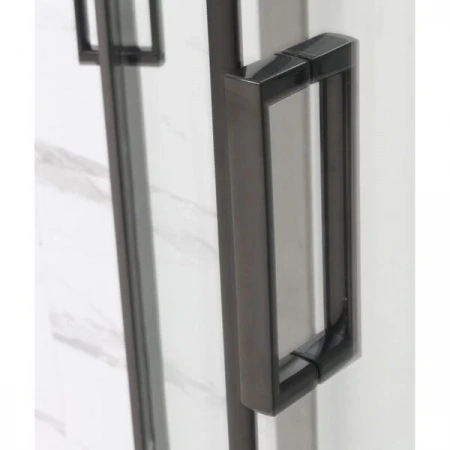 Фото душевая кабина frank f409/1 m black 90x90 см 20063