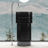 Раковина напольная Abber Kristall 45x45 см AT2701Onyx