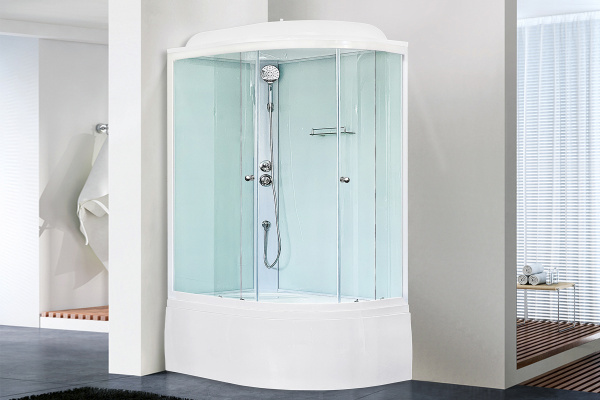 Фото душевая кабина royal bath bk rb8120bk5-wt-l 120x80 см