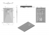 Фото поддон vincea 140x90 см vst-4sr9014a