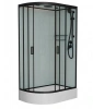 Фото душевая кабина frank f412/1 l/r м black 120x80 см 20066
