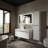 Фото тумба под раковину sancos smart 120 см, цвет: белый sm120-1w