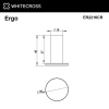 Фото крючок whitecross ergo er2216cr, цвет: хром