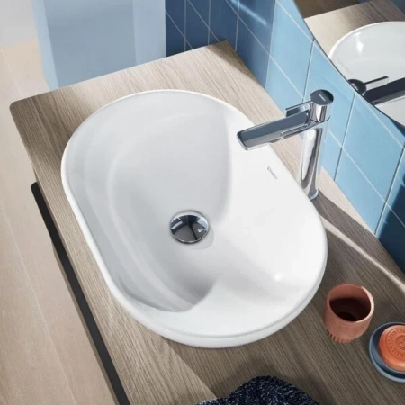 Фото раковина накладная duravit d-neo 60 см 2372600070